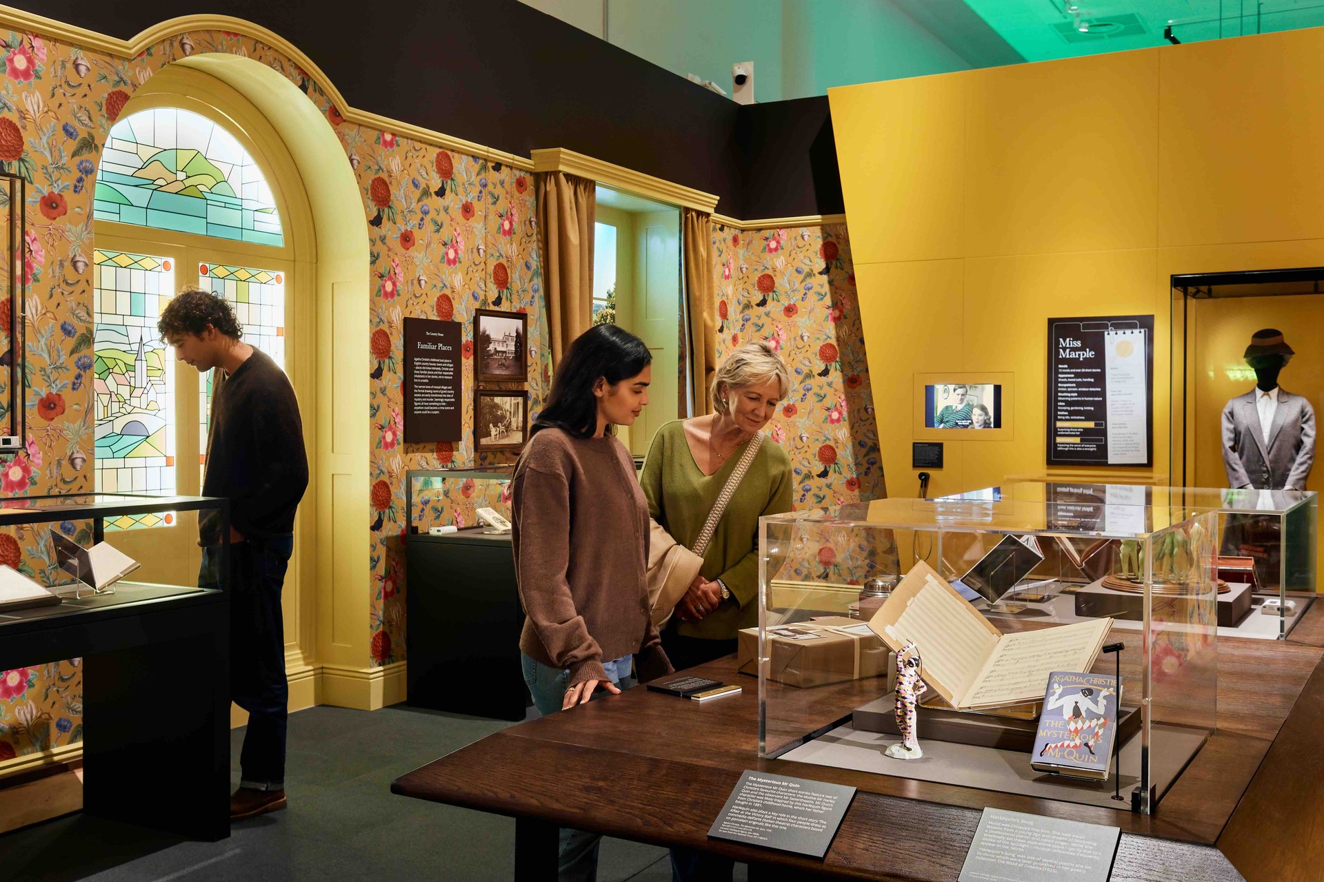 The Country House at Agatha Christie: A World ofMystery. Photo by Justine Trickett. © British Library Board